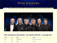 Tablet Screenshot of peterkoelewijn.nl